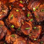 Jamaican brown stew chicken